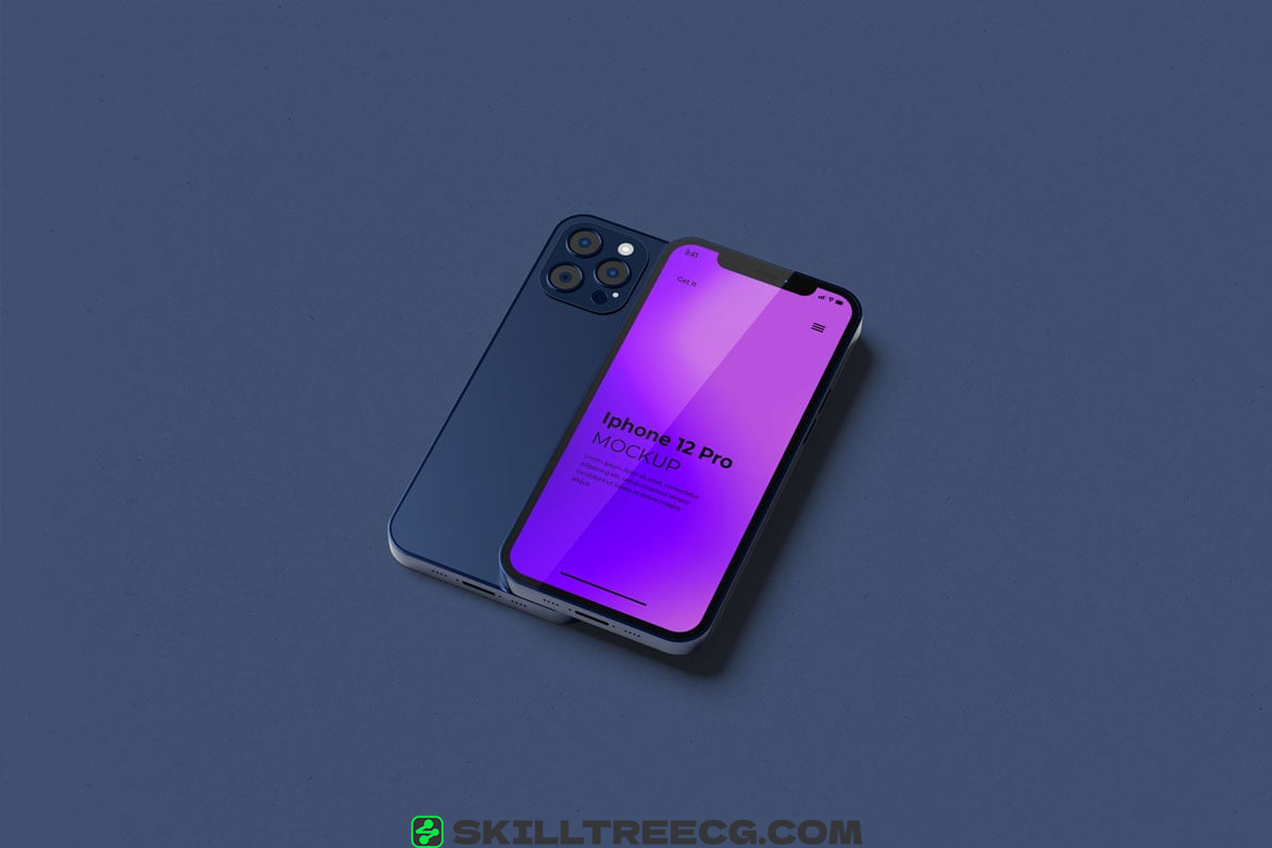 图片[4]-Phone 12 Pro Mockup（104579）-技能树